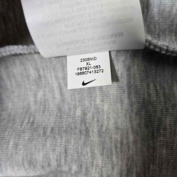 Nike Sportswear Tech Fleece Windrunner Jacket Mens XL Grey Full Zip FB7921-063 - Picture 6 of 6